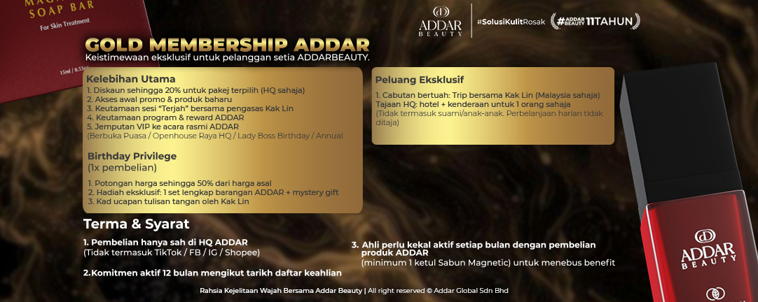 Gold Membership Addar