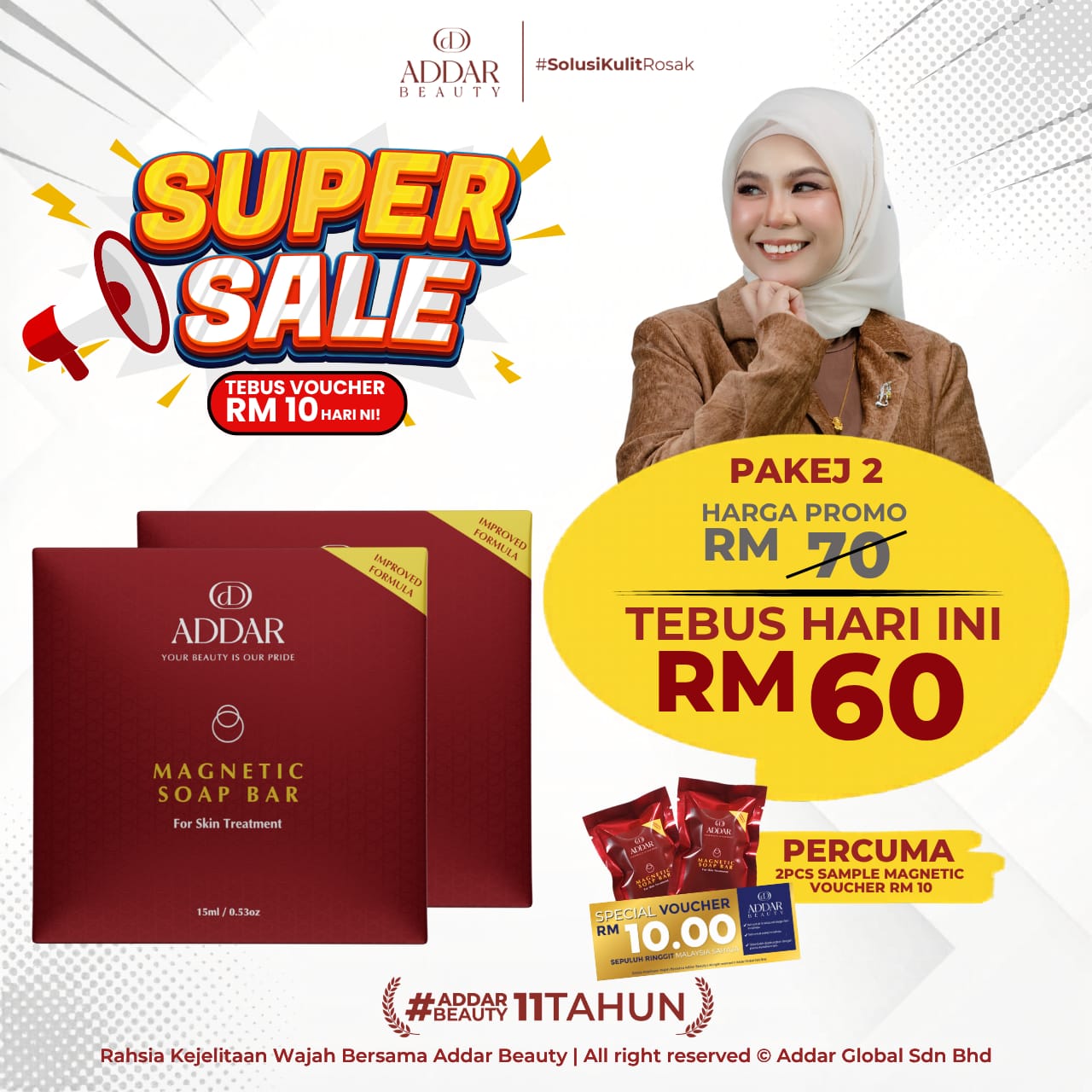 SS NB - 2 Sabun Magnetic