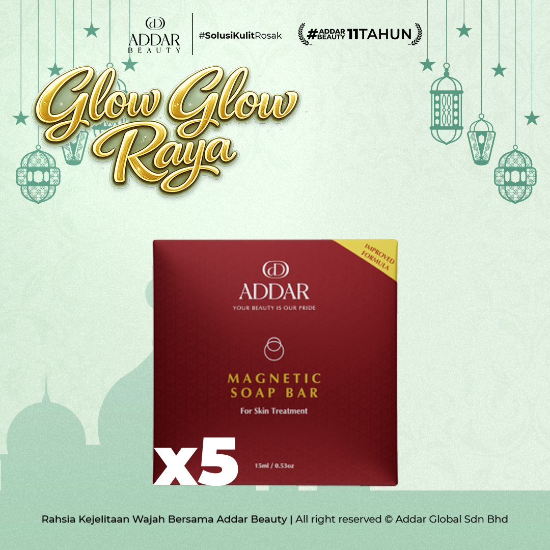 (P7R) - 5 Sabun Magnetic