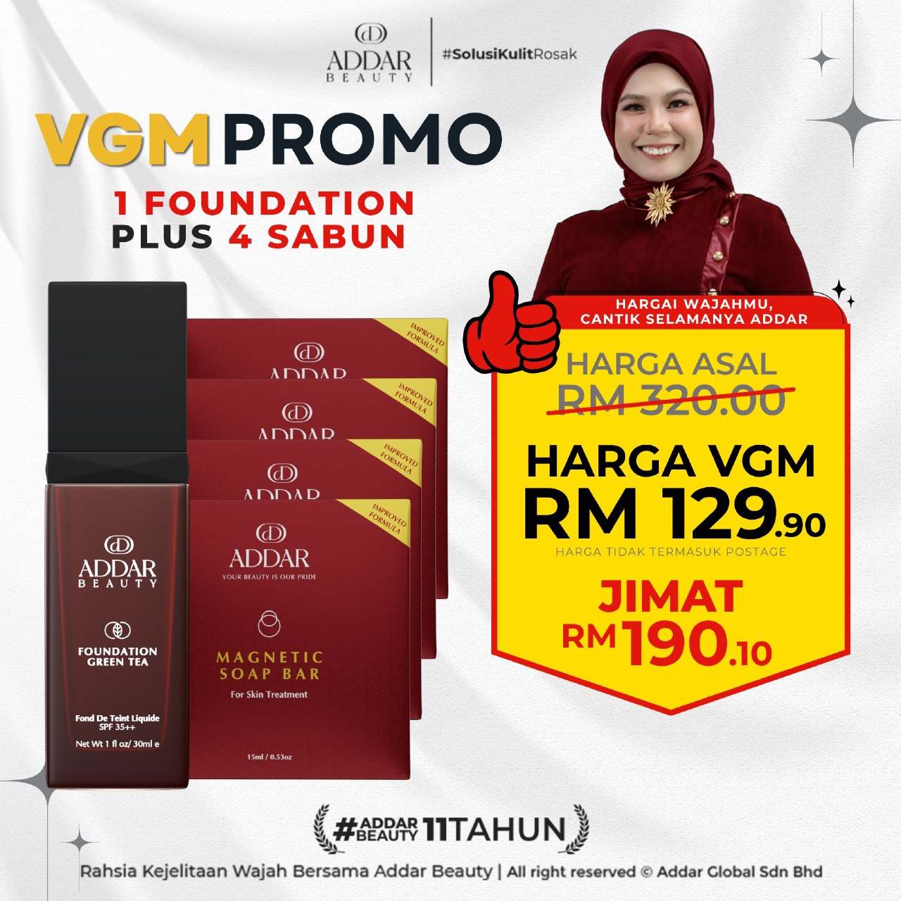 SEPTEMBER VGM PROMO - 1 FD + 4 SABUN MAGNETIK