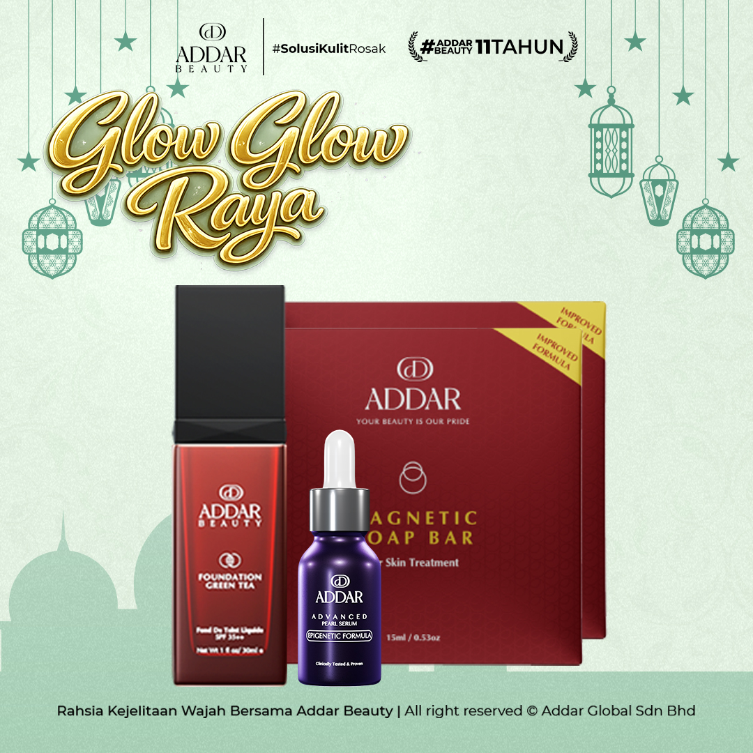 2 Sabun Magnetic + 1 Foundation Green Tea + 1 Serum